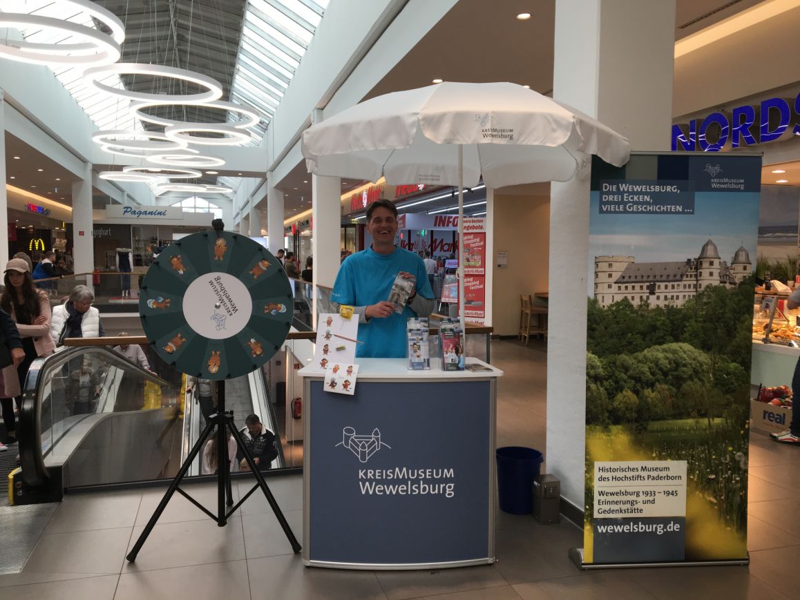 Infostand im Südring Center Paderborn
